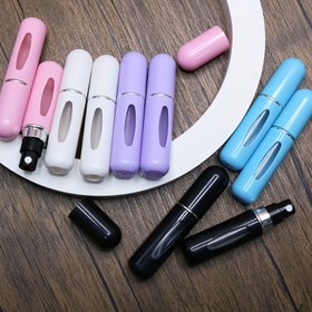 Resim 10 adet Mini Doldurulabilir Parfüm Şişeleri - Hafif Plastik, 0.17oz, Kokusuz, Durable Kapağı ile Taşınabilir Seyahat Gereksinimleri, Seyahat Gereksinimleri|Sleek Parfüm Tasarımı|Dayanıklı Kapağı ile İdeal On-the-Go Koku Uygulaması 