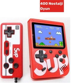Resim Yeni Çift Kol 400 Nostalji Oyunlu Mini Atari Gameboy&Gamebox Oyun Konsolu Gameboy Atari Nintendo.. 
