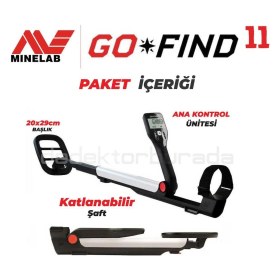 Resim Minelab Dedektör Go Find 11 Dedektör 