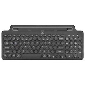 Resim Blueforce 2.4 Ghz Wireless Bluetooth V5.0 Standlı Kablosuz Klavye Siya 