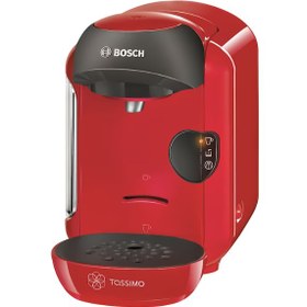 Resim Bosch Tassimo Vivy TAS 1255 Espresso Makinesi, 1300 W, 0,7 l, INTELLIBREW™ Teknolojisi, T-Diskler, Mavi - Kırmızı 
