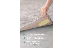 Resim Nandy Home 5 Metre, Çift Taraflı Halı Kaydırmaz Bant - 25MM 