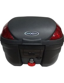 Resim Maxem SL35 Siyah Motosiklet Arka Çanta 35 Litre Kapasite ile Dayanıklı ve Güvenli 