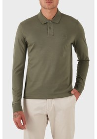 Resim Boss Erkek Polo Yaka Sweat 50507704 342 Haki Haki 