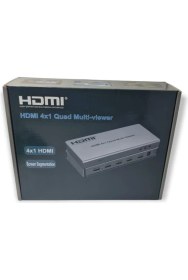 Resim Novacom HDMI 4x1 Quad Switch Multi-Viewer Full Hd 1080P 