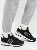 Resim New Balance Lifestyle Unisex Siyah Spor Ayakkabı Wl565bbg 