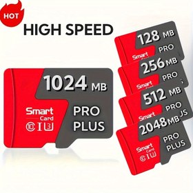 Resim Yüksek Hızlı Hafıza Kartı 128MB/256MB/512MB/1024MB/2048MB - Tabletler, Kameralar, Telefonlar ve Daha Fazlası için TF/SD Flash Kart - Güvenli Dosya Depolama, Dosyalarınızı Saklayın 