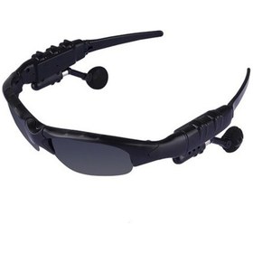 Resim Willowhaven Akıllı Gözlükler Uv Dayanıklı Binaural Bluetooth-uyumlu 5.0 Güneş Gözlüğü Kulaklık - Siyah 