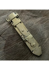 Resim Dmr El Yapımı Antik Pirinç Gold Sarı Sürgü Ahşap Kapı Sürgüsü 22cm 22cm 