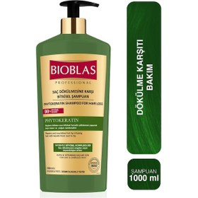 Resim Bioblas Onarıcı Bakım Saç Dökülmesine Karşı Phytokeratin Şampuan 1.000 Ml - Keratin Bakım, Yıpranmış Saçlar 
