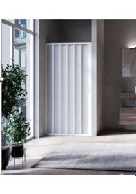 Resim Duşakabin Sola Açılır 100 CM Beyaz 