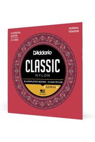 Resim Hype Store D'Addario Ej27N 3/4 Klasik Gitar Tel Seti (3/4), Silverplated Wound, C 