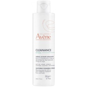 Resim Avene Cleanance Hydra Yıpranmış Ciltler için Yatıştırıcı Temizleme Kremi 200 ml 