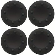 Resim Willowhaven 4 Adet Kaymaz Silikon Analog Joystick Başlık Kapakları Ps2 Ps3 Ps4 Ps5 Xbox One Xbox 360 Xbox Series X Switch Pro Kontrolcü İçin Siyah 
