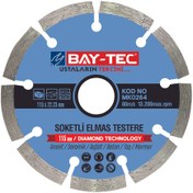 Resim Genel Markalar Bay-tec Soketli Elmas Testere 115mm 