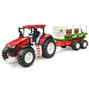 Resim Bruder Kütük Taşıyan Römorklu Traktör 