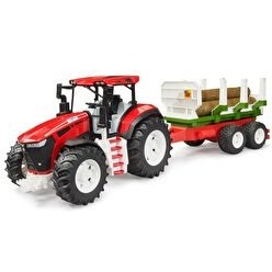 Resim Bruder Kütük Taşıyan Römorklu Traktör 