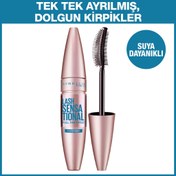 Resim Maybelline New York Lash Sensational Yelpaze Etkili Suya Dayanıklı Siyah Maskara 