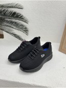 Resim KİNG PAOLO D5100 BAĞCIKLI TRİKO ORTOPEDİK SNEAKER SPOR AYAKKABI KADIN 