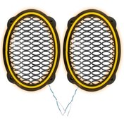 Resim Poke Ledli Hoparlör Kapak Oval 12v 2Adet Pk-5052, Sarı 