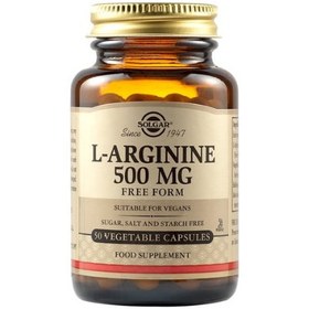Resim Solgar L-Arginine 500 mg 50 Kapsül 