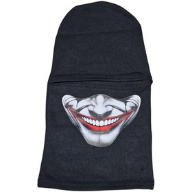 Resim Motosiklet-bisiklet Termal Yüz Maskesi Gülen Jokey-2647 1 Siyah 