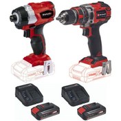 Resim Einhell TE-CI 18 BL Vidalama TE-CD 18/50 Li-i BL Matkap 2X2.5 Set 