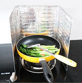 Resim TTT Ocak Yağ Koruyucu Alüminyum Paravan 