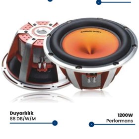 Resim GOLDMASTER SW-309 1200W Oto Subwoofer 