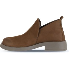 Resim Bueno Shoes Açık Kahverengi Nubuk Kadın Topuklu Bot 01WD3902 01WD3902 