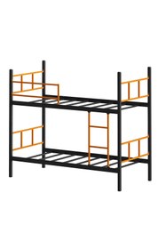 Resim Ranza, Defne Ranza, Metal Ranza, Ayrılabilir, 90X190 cm Turuncu Siyah 