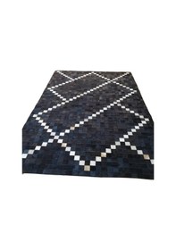 Resim Deri Love Doğal Dana Derisi Halı 