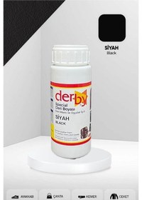 Resim Derby Deri - Mont - Çanta - Kemer - Cüzdan Yenileme Boyası 100 ML - Siyah 