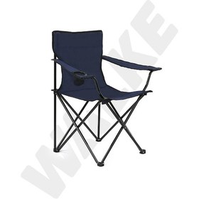 Resim Walke Katlanabilir Kamp Sandalyesi Piknik Sandalyesi Plaj Sandalyesi Mavi Taşıma Çantalı Mavi 