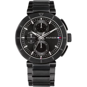 Resim Tommy Hilfiger Tommy Hilfiger Herren Uhr Schwarz TH1792119 