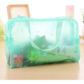 Resim Chaoduo Shop Yeşil Renk Stili 5 Renk Yüzme Çantaları Spor Seyahat Banyo Saklama Çantası Kadın Şeffaf Organizatör Pvc Telefon Cebi (Yurt Dışından) 