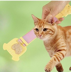 Resim Kedi Şeridi Sıkma Kaşıklık 