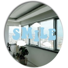 Resim Yuvarlak Ayna, Pinterest Ayna, Renkli Duvar Dekoru, Pinterest Oda Dekoru, Kırılmaz Dekorafif Ayna 