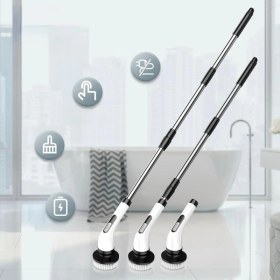 Resim 7 İn 1 Kablosuz Elektrikli Temizlik Fırçası Seti Diğer 