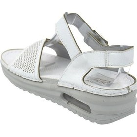 Resim CarlaVerde 162412.51 Kadın Air Taban Sandalet BEYAZ Beyaz 