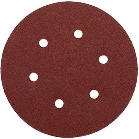 Resim Gfb 6961 Cırtlı Disk Zımpara 6 Delikli 150 Mm 60 Kum 