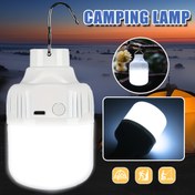Resim 1 adet Mini USB Şarj Edilebilir LED Acil Lambası - Taşınabilir Çok Fonksiyonlu LED Aydınlatma Işığı - Yatak Odası, Mutfak, İç Mekan, Acil Durum, Banyo, Stantlar için 3 Dış Mekan Aydınlatma Modu - saç tokası Tasarımı 