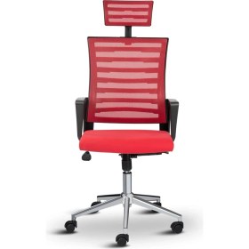 Resim Asbir Mobilya Capri Başlıklı Fileli Başlıklı Metal Ayaklı Ofis Koltuğu Çalışma Koltuğu 