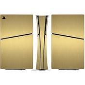 Resim Kt Grup Metal Yüzey Playstation 5 Slim Kasa Dijital Versiyon Sticker Kaplama Seti 