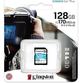 Resim Canvas Go! Plus 128GB Sd Hafıza Kartı SDG3/128GB,UHS-I U3 V30 170MB/S / 90MB/S Okuma Yazma Dlsr, 4K Video Kaydı Uyumlu 