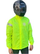 Resim Scudo Peru Sarı Üst Motosiklet Yağmurluğu 4xl 