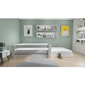 Resim Herseycik Ninnimo Montessori 90X190 Yatak Uyumlu Mdf Karyola My16-1 Beyaz 