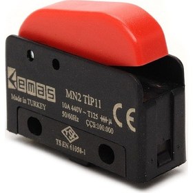 Resim Emas Mn2tıp1 ,kontak-1a1k Buton Mini Sivic 