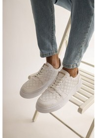 Resim Ch153 Cbt Oxford Erkek Ayakkabı Beyaz 001 