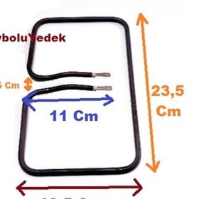 Resim Tefal Uyumlu Tost Makinesi Rezistans 23,5 Cm X 13,5 Cm 230 V - 800 Watt 